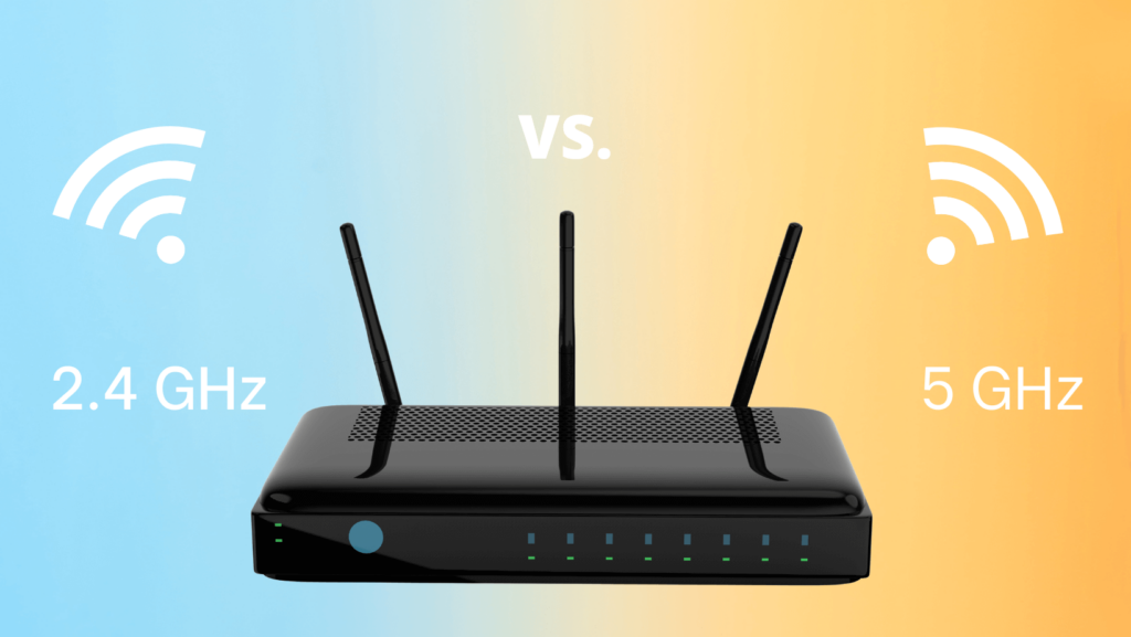 5GHz or 2.4GHz WiFi