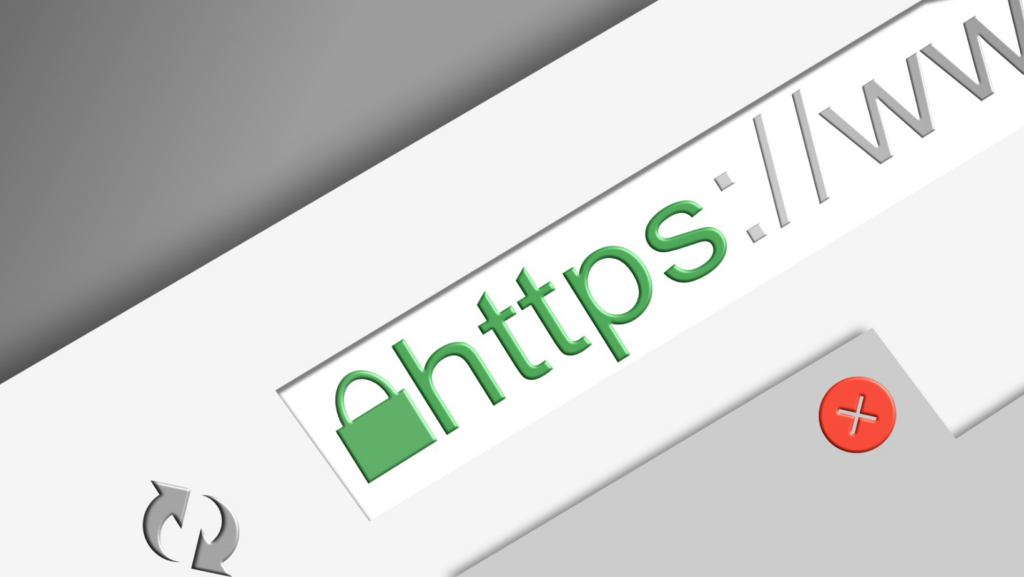 How does HTTPS assist with web server authentication?